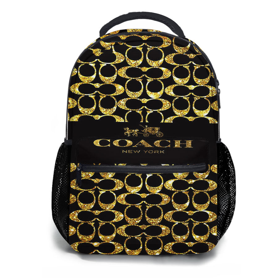 Coach New York Golden School Backpacks