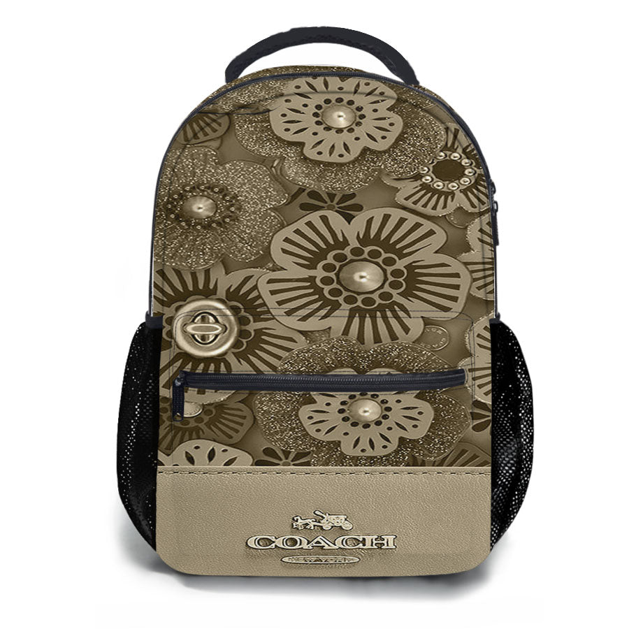 Coach New York Tea Rose School Backpacks