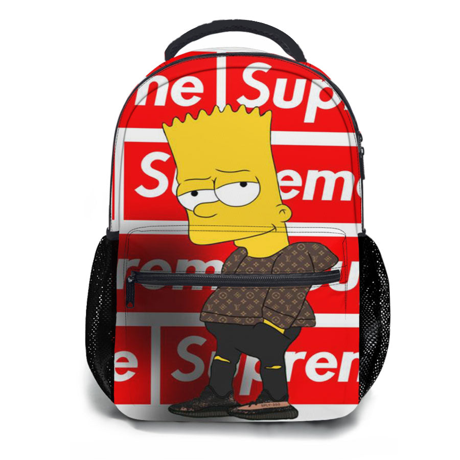 Cool Supreme Cartoon School Backpacks