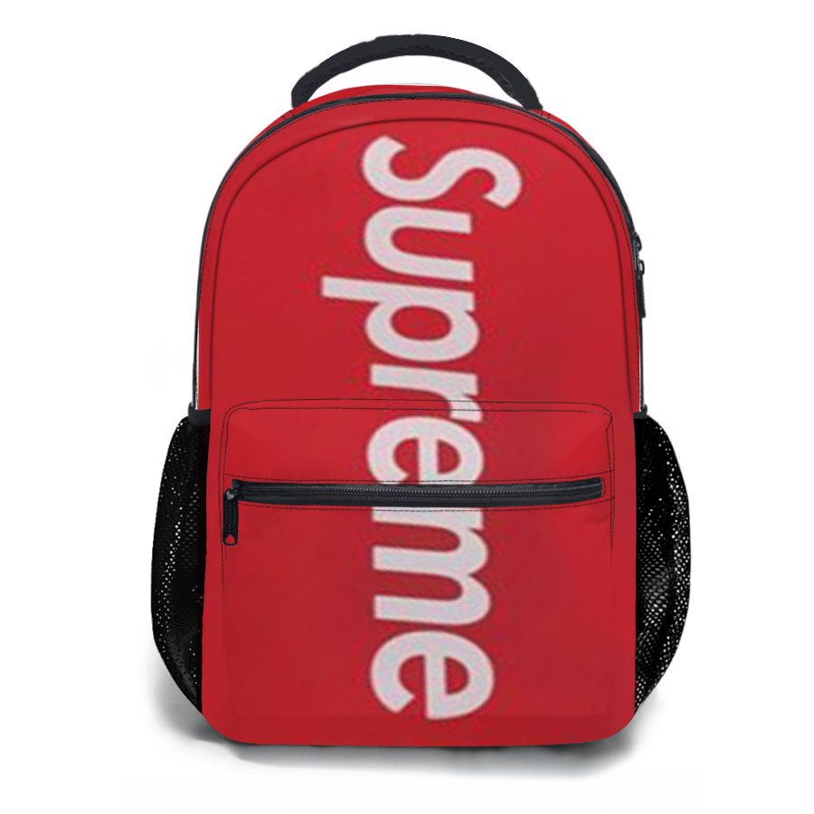 Custom Supreme Box Logo School Backpacks