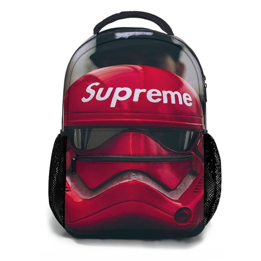Darth Vader Red Supreme Helmet School Backpacks