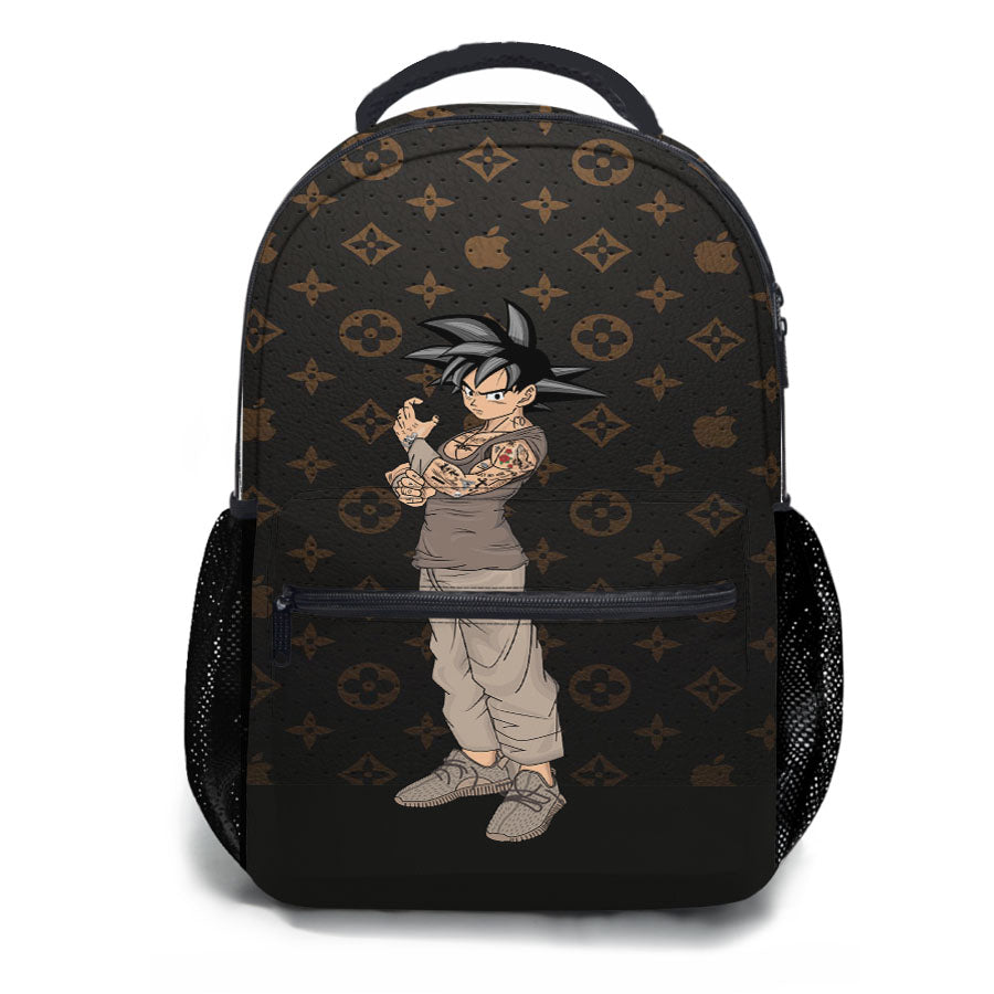 Dragon Ball Son Goku Louis Vuitton School Backpacks