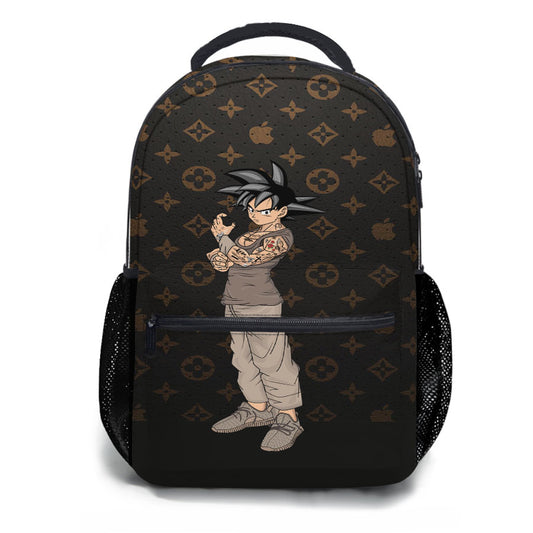 Dragon Ball Son Goku Louis Vuitton School Backpacks
