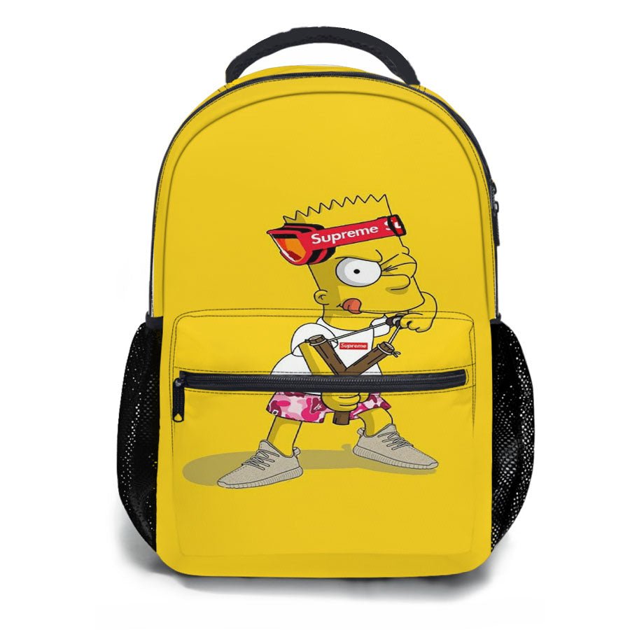 Explore Bart Simpson Supreme School Backpacks