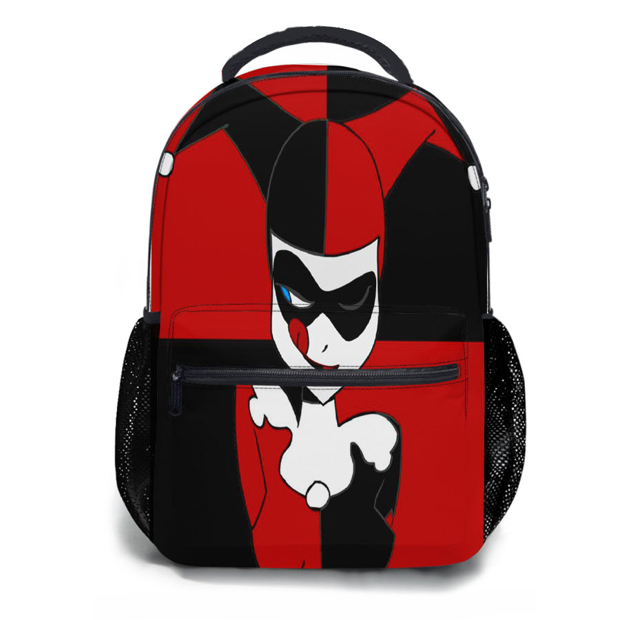Harley Quinn Batman Villain School Backpacks