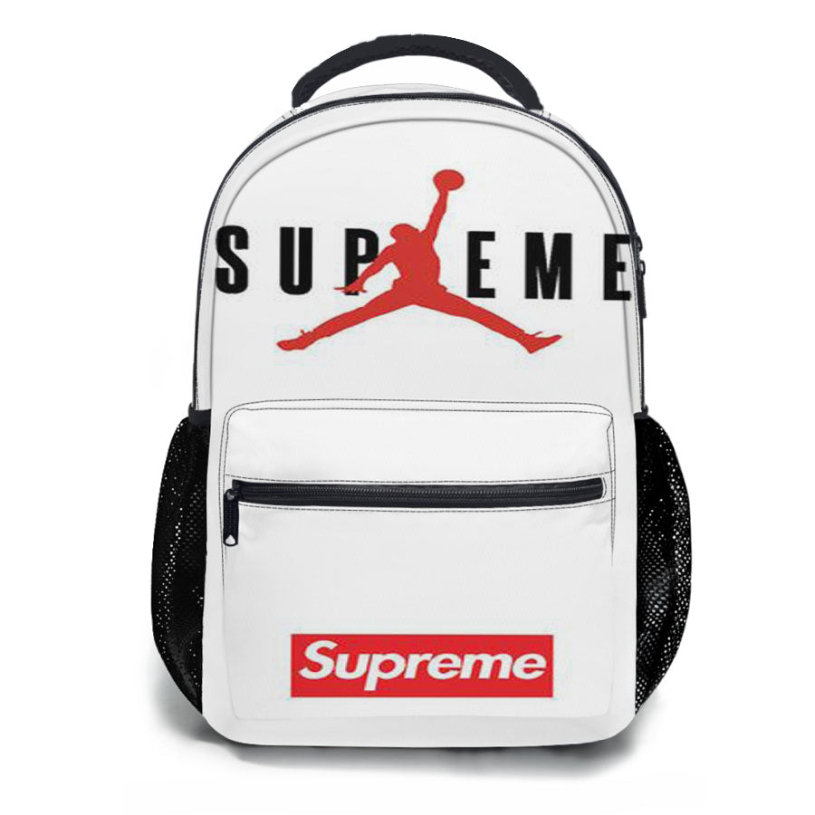 Jordan Supreme White School Backpacks