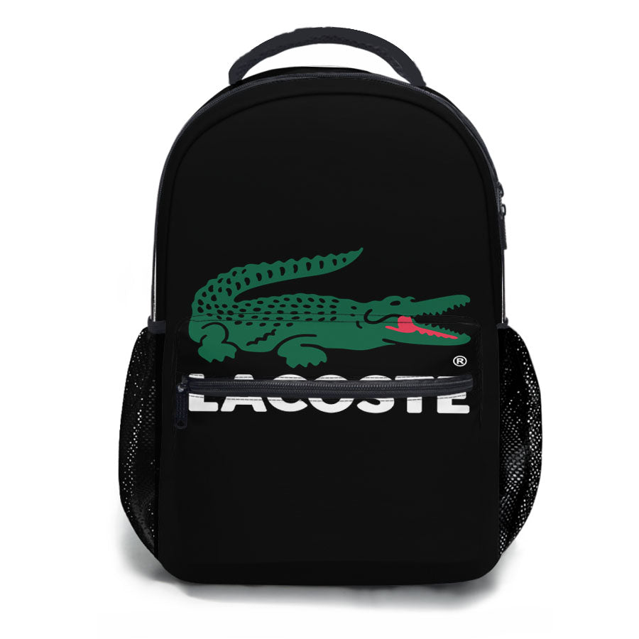 Lacoste Logo School Backpacks