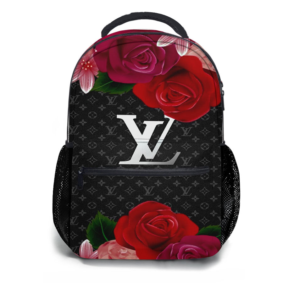 Louis Vuitton With Rose School Backpacks