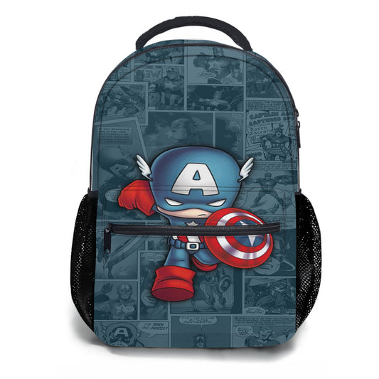 Marvel Studio Captain America Comic School Backpacks