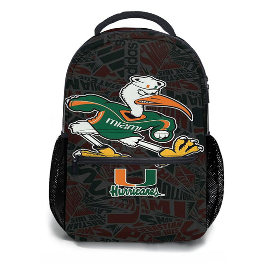 Miami Hurricanes Um Football School Backpacks