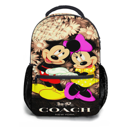 Mickey And Minnie Mouse Coach Cool School Backpacks