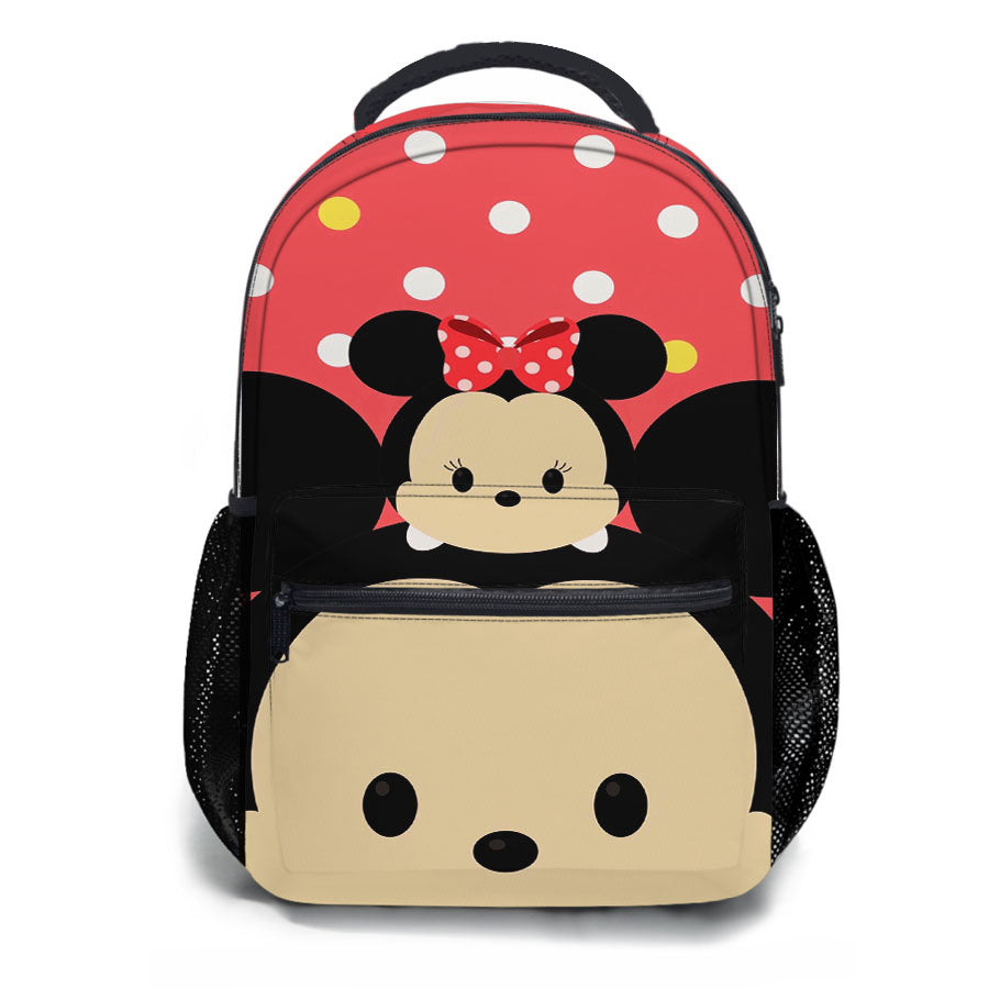 Mickey And Minnie Mouse Tsum-Tsum School Backpacks