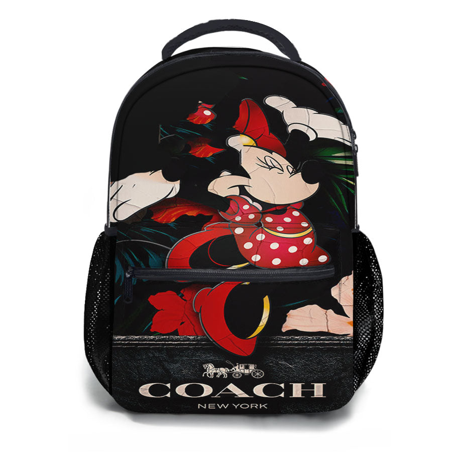 New Coach Minnie Mouse Happy School Backpacks