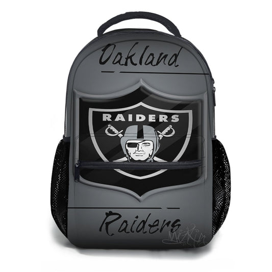 Oakland Raiders, Afc, Black, Derek Carr School Backpacks