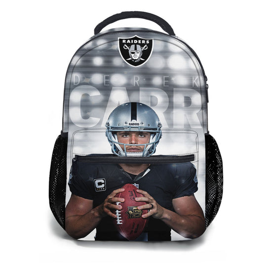 Oakland Raiders Derek Carr School Backpacks