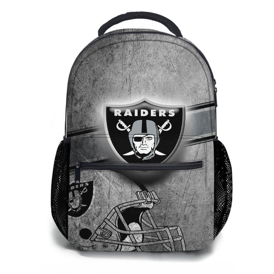 Oakland Raiders Logo 2 School Backpacks