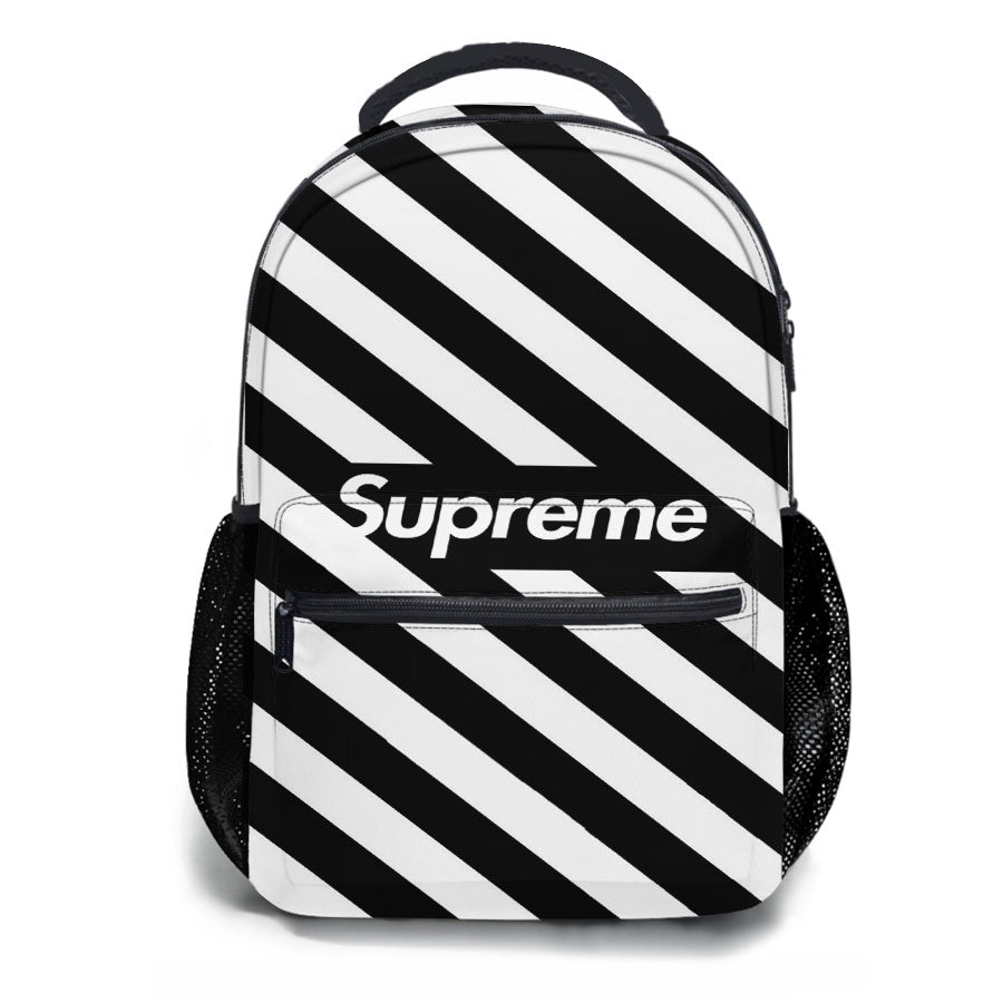 Off White Supreme 2 School Backpacks
