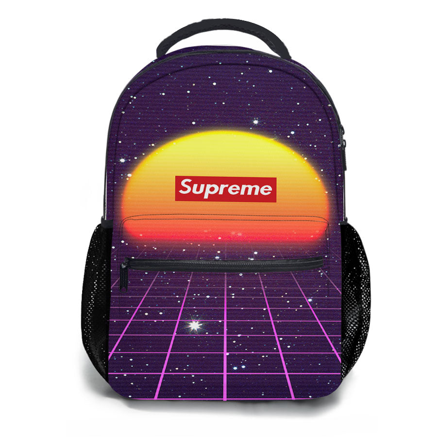 Retro Supreme 2 School Backpacks