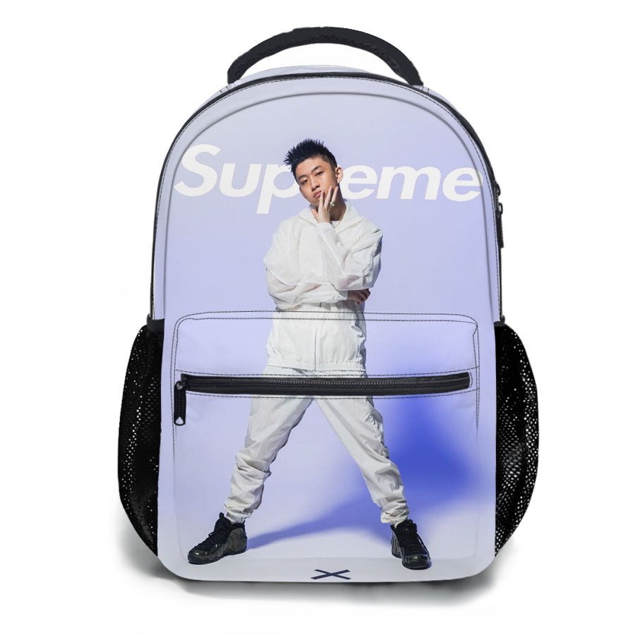 Rich Brian Supreme School Backpacks