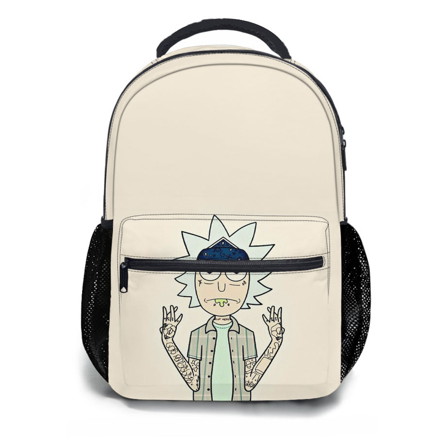 Rick And Morty 009 School Backpacks