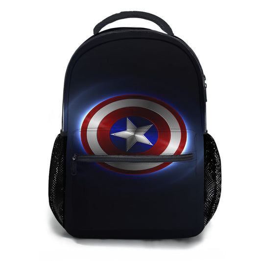 Shield Captain America School Backpacks