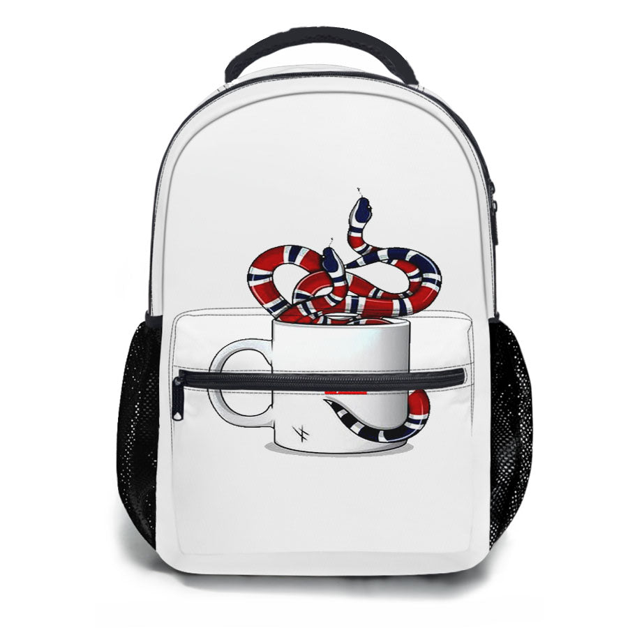 Supreme And Gucci Cup School Backpacks