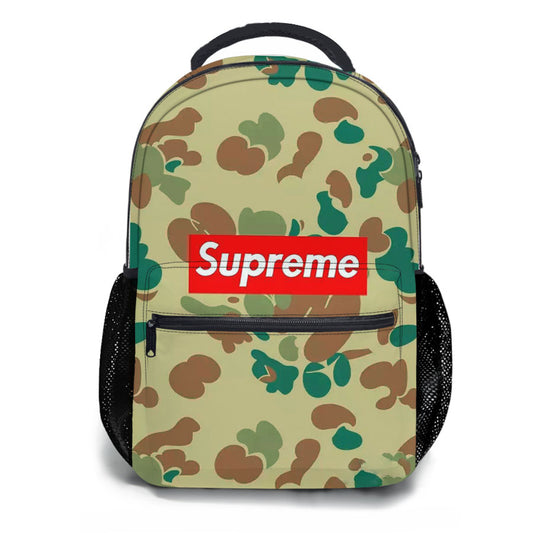 Supreme Army School Backpacks