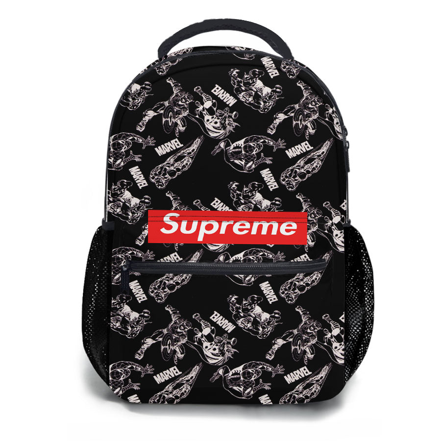 Supreme Bw Marvel Superheroes School Backpacks
