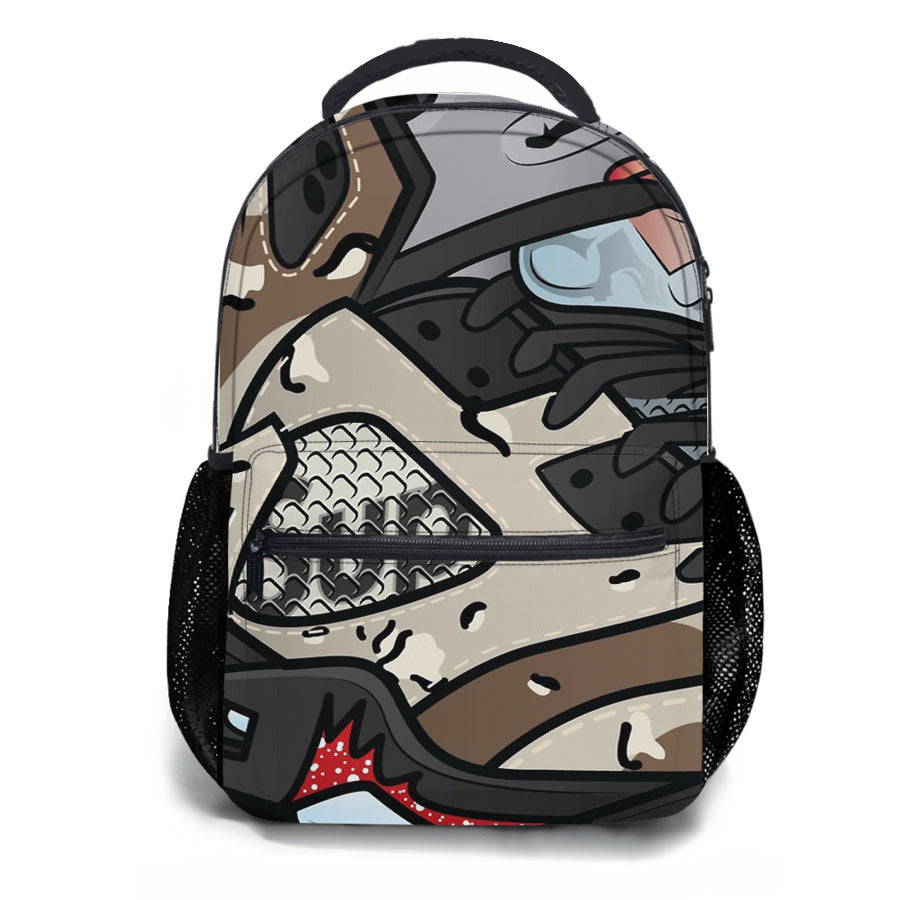 Supreme Camo Shoes School Backpacks