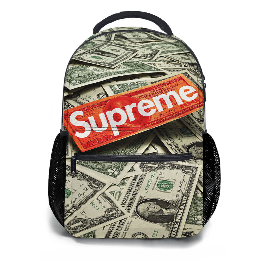 Supreme Dollars School Backpacks