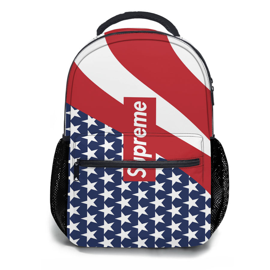 Supreme Flag School Backpacks