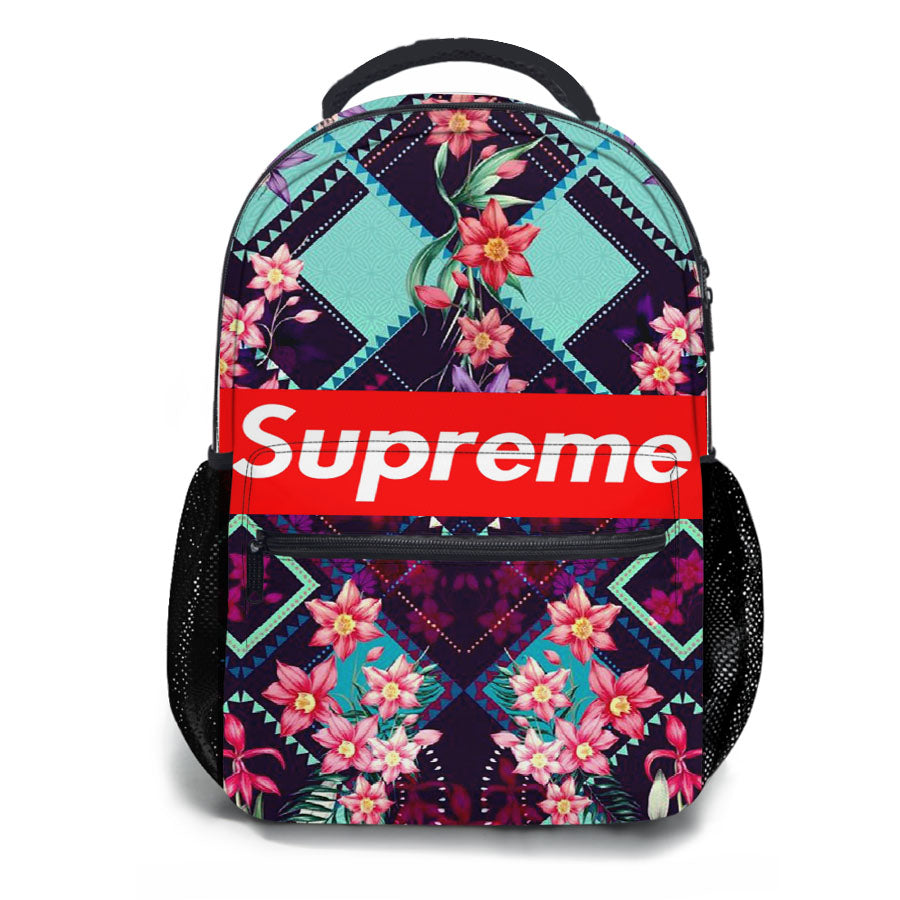 Supreme Flower Art School Backpacks