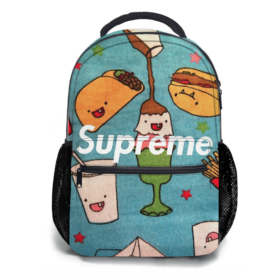 Supreme Food And Drink School Backpacks
