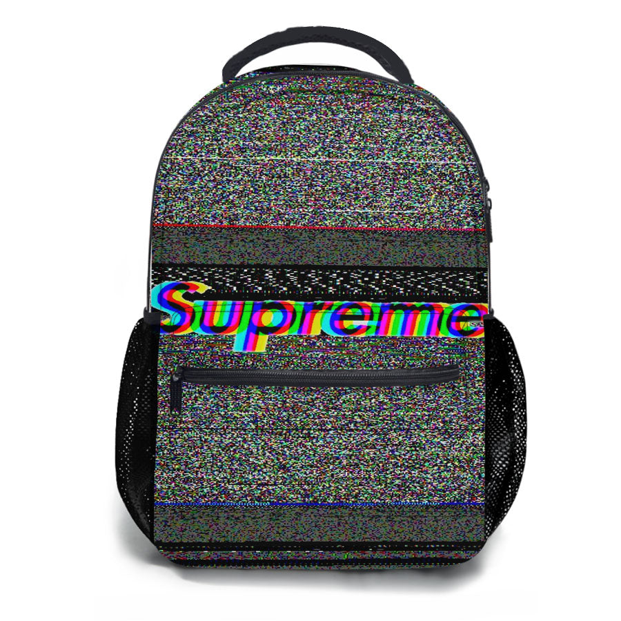 Supreme Glitch Art School Backpacks