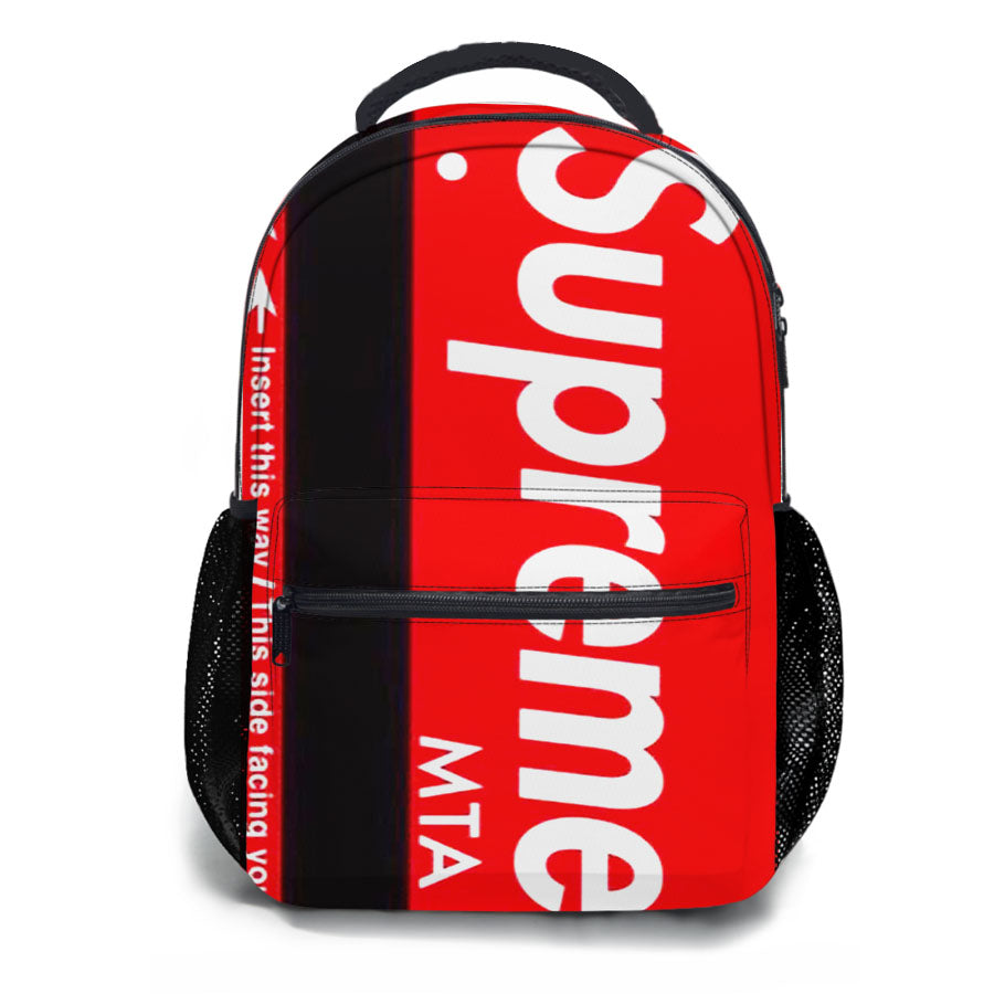 Supreme Mta Card School Backpacks