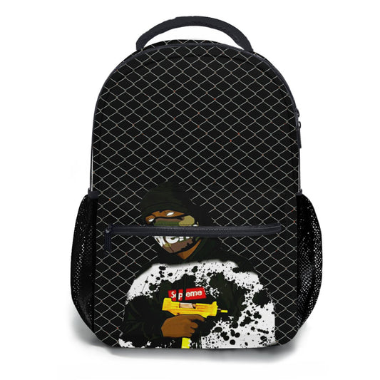 Supreme On Crazy Biker School Backpacks