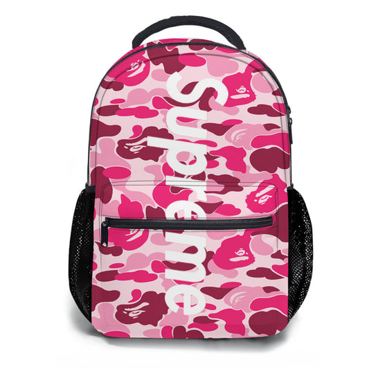 Supreme Pink School Backpacks