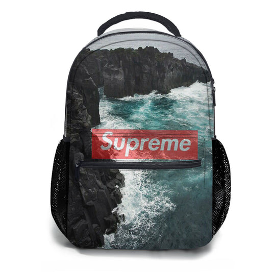 Supreme Sea And Stone School Backpacks