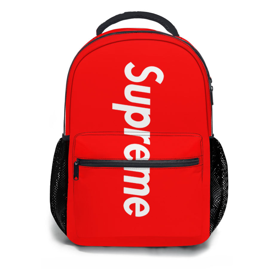 Supreme Skateboard Grip Tape School Backpacks