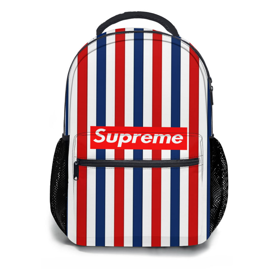Supreme Tri Line School Backpacks