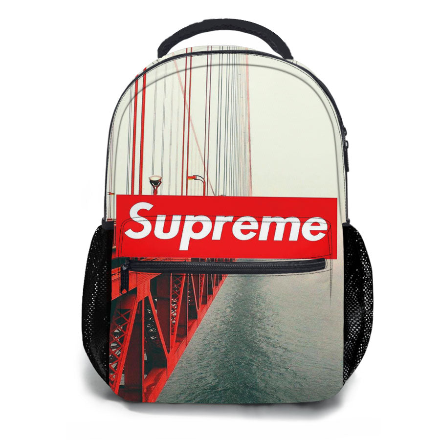 Supreme View Red School Backpacks