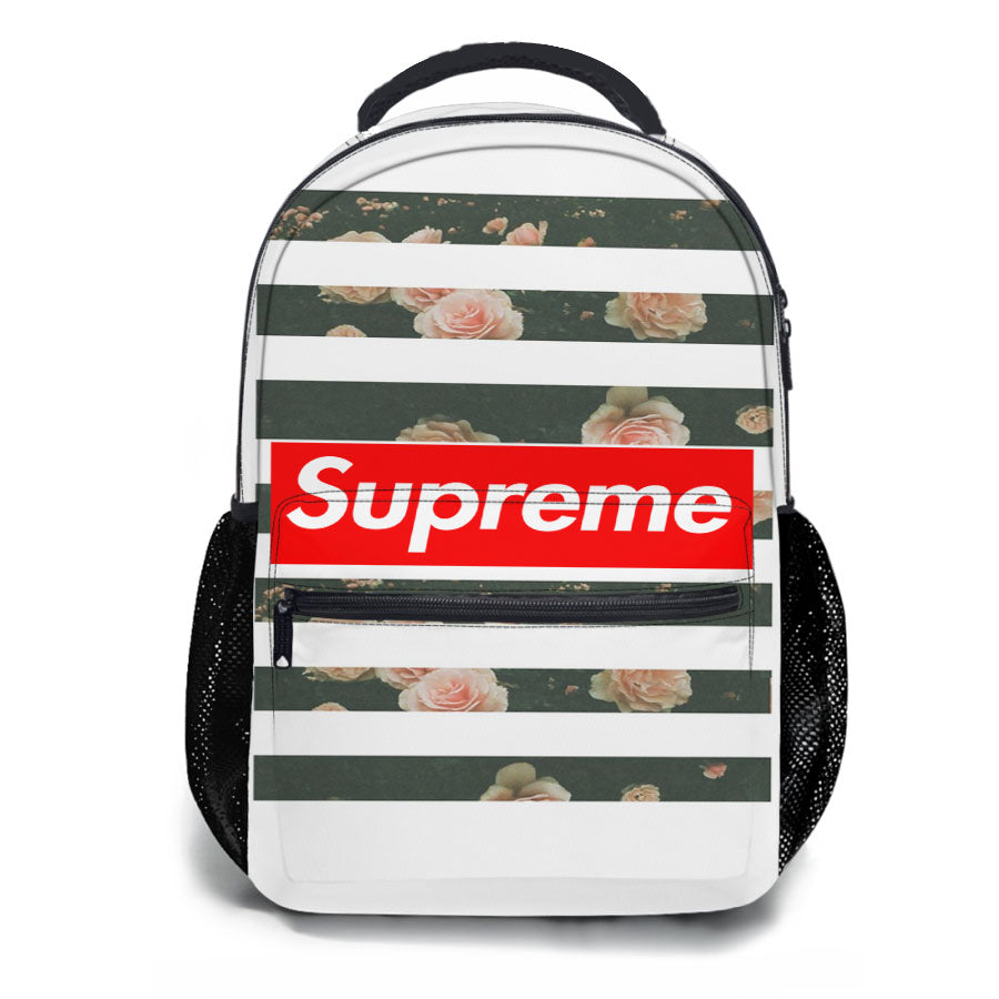 Supreme Wallpaper School Backpacks