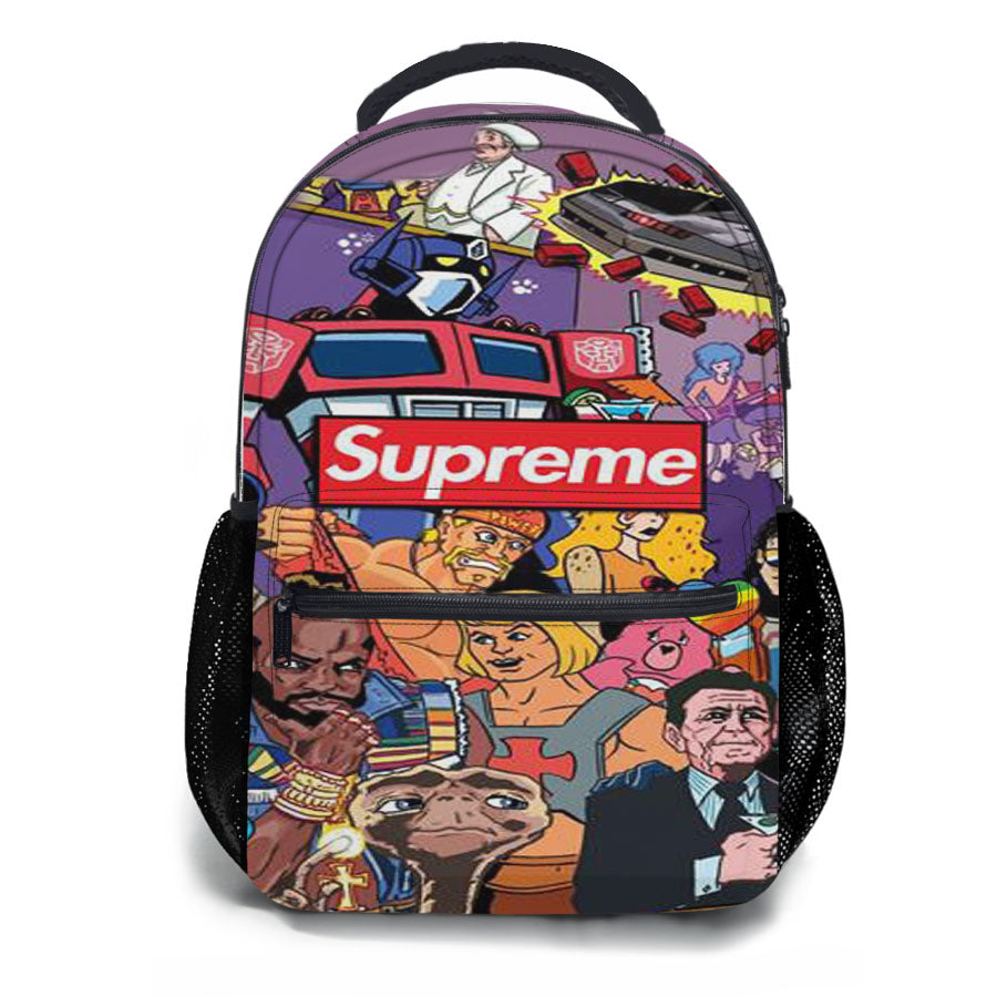 Supreme Wallpaper Peoples School Backpacks