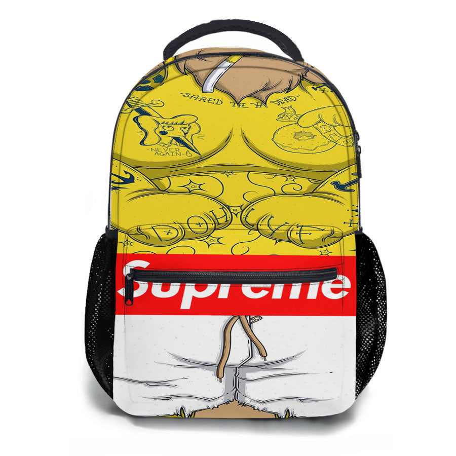 Supreme X Bart Simpson School Backpacks