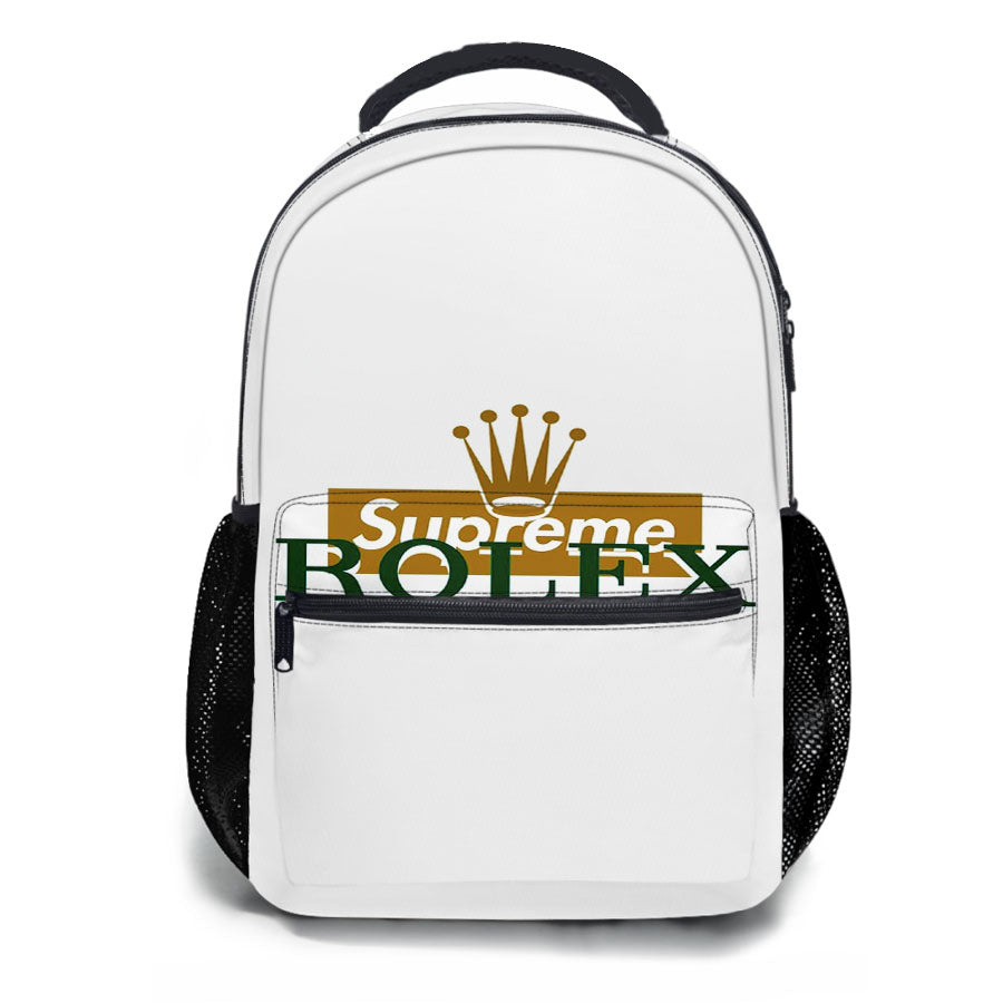 Supreme X Rolex 2018 School Backpacks