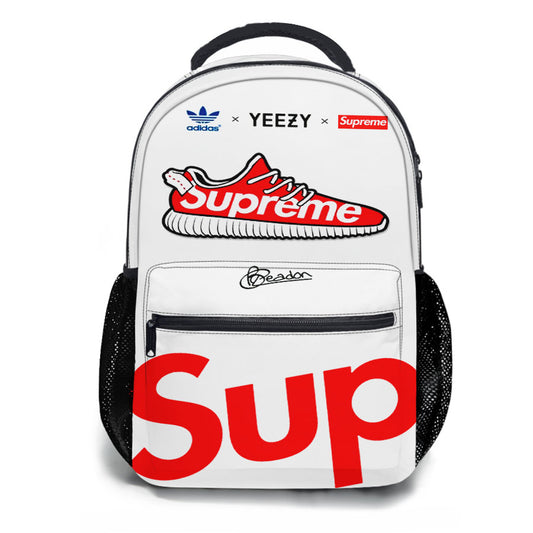 Supreme X Yeezy Collab School Backpacks