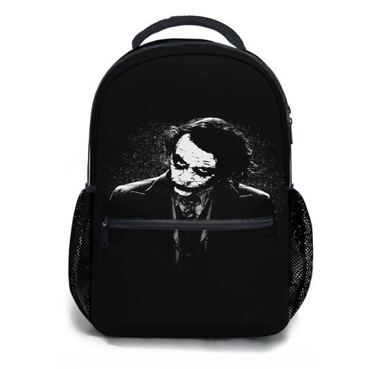 The Joker Batman Black White School Backpacks