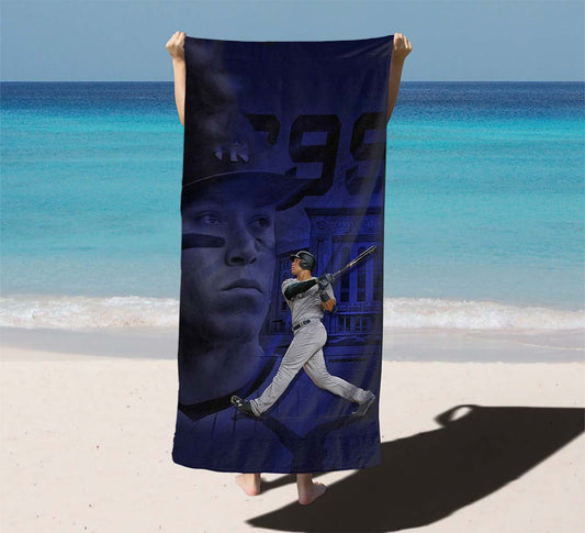 Aaron Judge Yankees 1 Beach Towels
