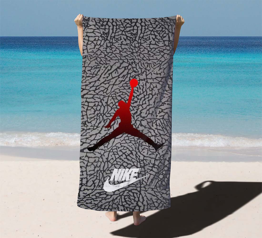 Air Jordan Elephant 1 Beach Towels