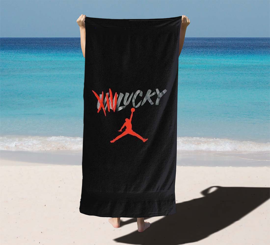 Air Jordan New Logo Beach Towels
